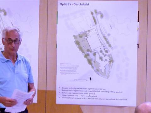 Bewonersbelangen Oranjewijk presenteert alternatief plan sporthal Monnickendam
